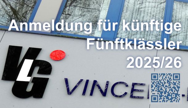 Für die Anmeldung Ihres Kindes im künftigen 5. Jahrgang buchen Sie bitte hier einen Termin, um Wartezeiten zu vermeiden. Alle weiteren Informationen zur Anmeldung finden Sie hier...